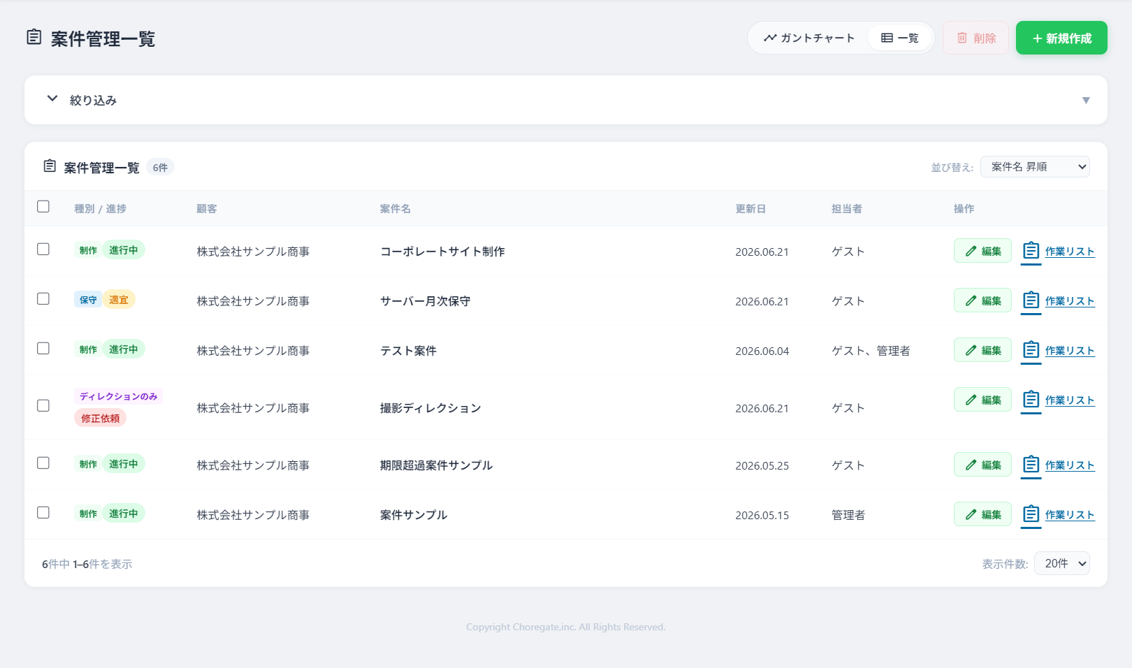 会社を起点にひもづいた構造